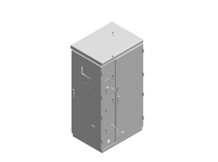 20240114 120KW充电机结构柜-智慧储能