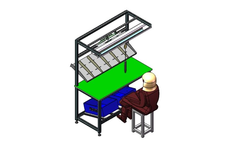 T202403017 线体标准工作桌-智慧储能